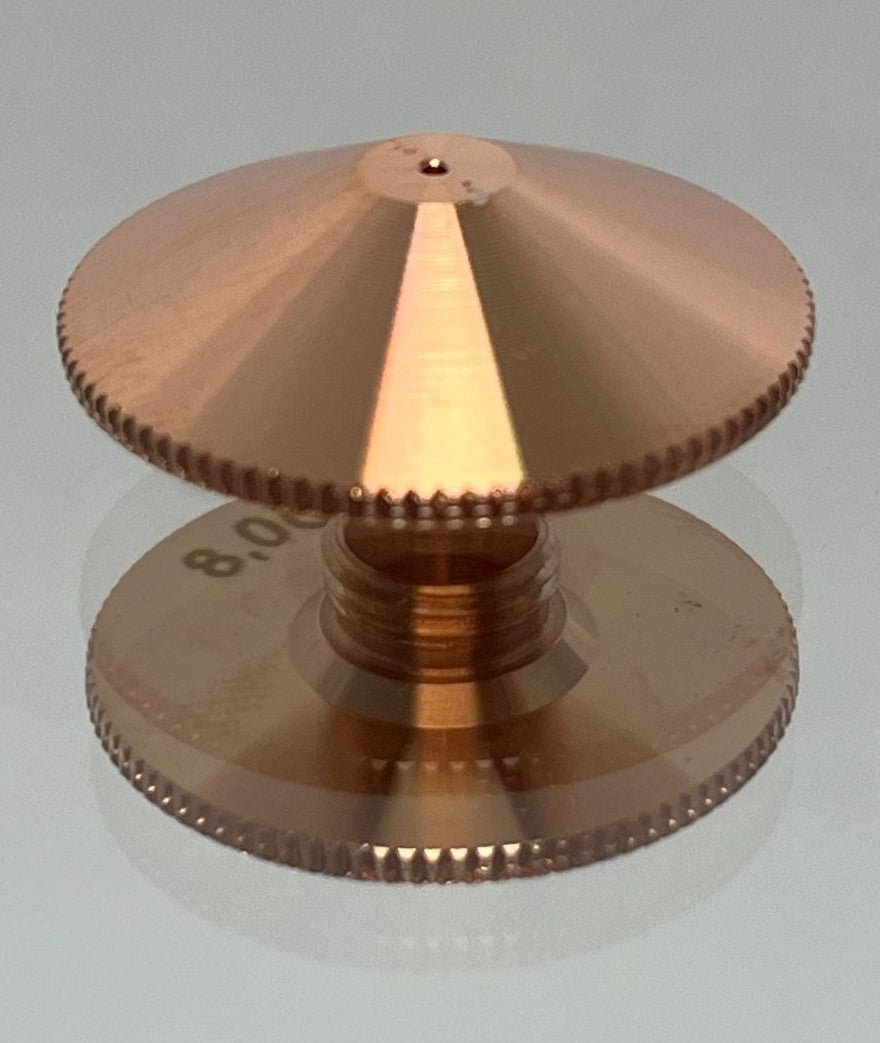 124561 - Boquilla estándar de 0,8 mm adecuada para usar con láser Trumpf(R), precio unitario, paquete de 10