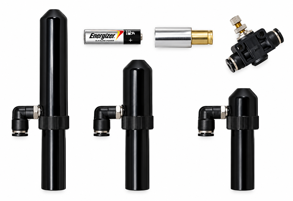 16mm Diameter Lens Tube with ZnSe Focus Lens Available Individually or in 3-Piece / 4-Piece Lens Kits with Alignment Tool