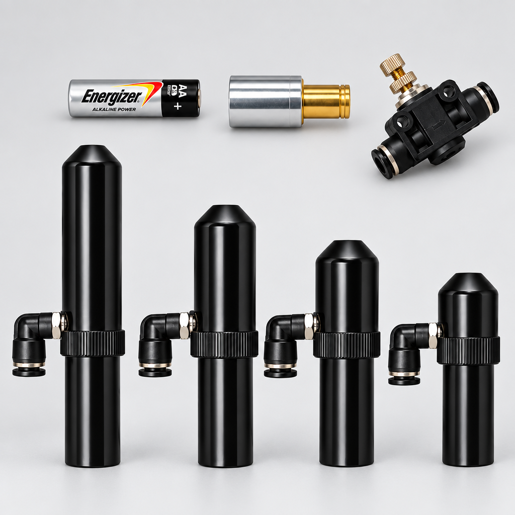 21mm CO₂ Laser Lens Tube with ZnSe Focus Lens | Available in 3-Piece & 4-Piece Kits + Alignment Tool