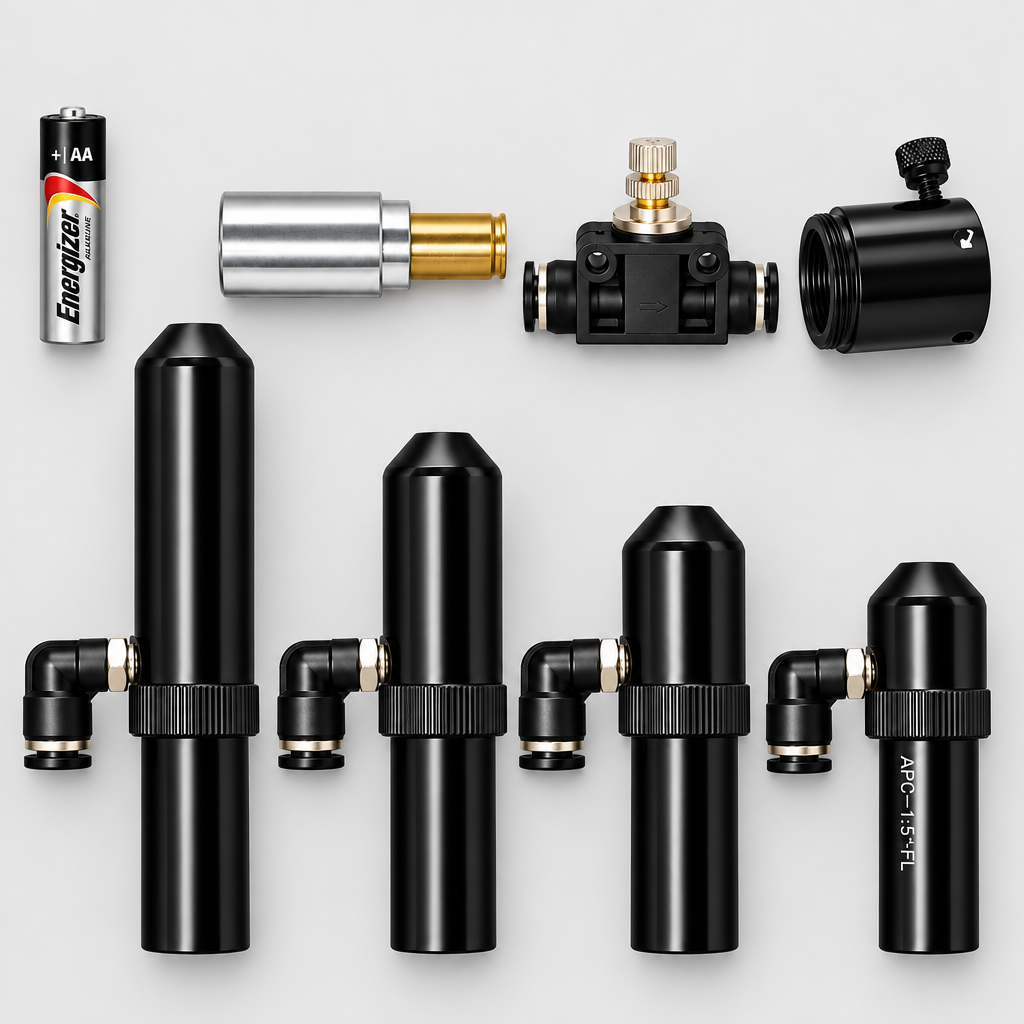 Boss Laser® Retrofit Kit – Upgrade Your Laser Head for APC Lens System & Alignment Tool Compatibility. Available Individually or in 3-Piece / 6-Piece Lens Kits