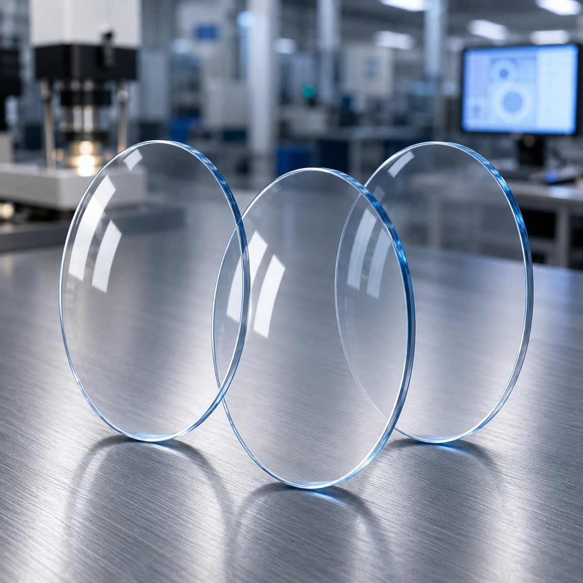 71571308 - FS45x3 - Dia 45mm ET 3mm Fiber Protective Window to be used with Amada® Fiber System