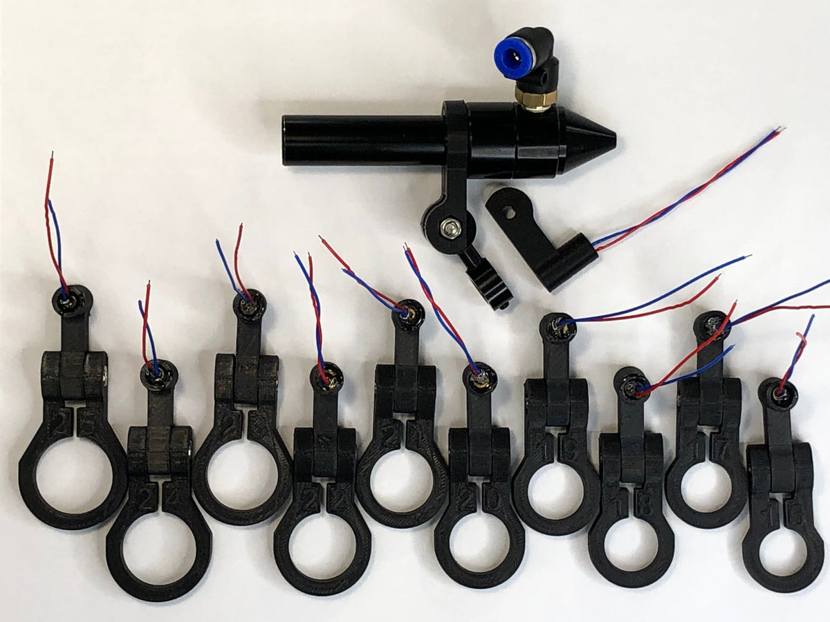 CO₂ Laser Red Dot Positioning Module | 650nm 5mW | 3–5VDC | 12 Sizes Available