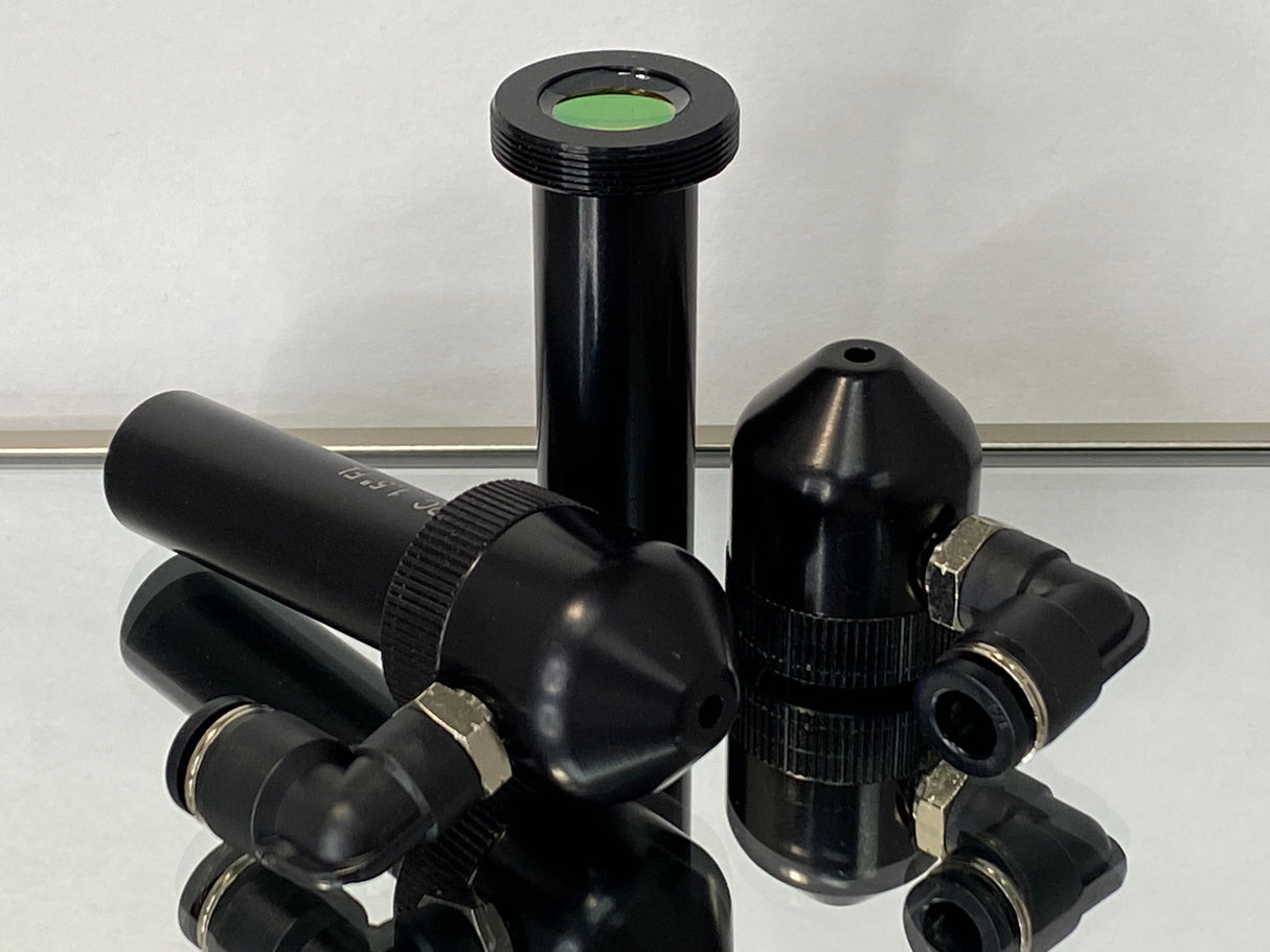 16.15mm Diameter Lens Tube with ZnSe Focus Lens – Available Individually or in 3-Piece / 4-Piece Lens Kit with Alignment Tool