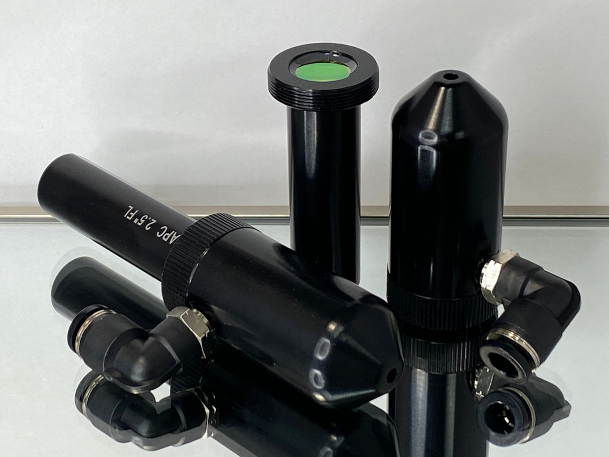 16.15mm Diameter Lens Tube with ZnSe Focus Lens – Available Individually or in 3-Piece / 4-Piece Lens Kit with Alignment Tool