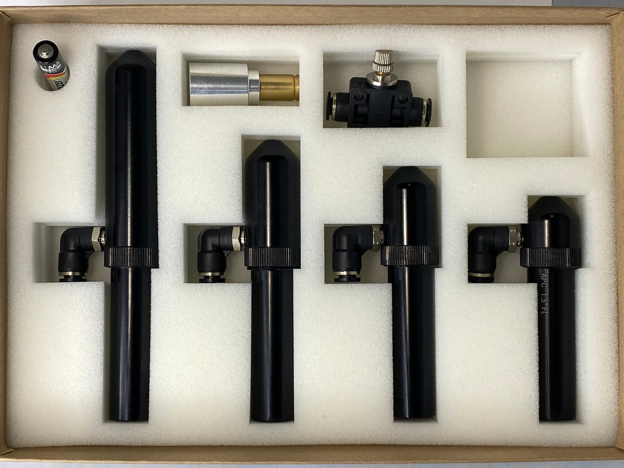 22mm Lens Tube with ZnSe Focus Lens for CO₂ Laser 10.6µm (Available as Lens Tube, Lens Tube w/Nozzle, 3-Piece or 4-Piece Kit with Alignment Tool)