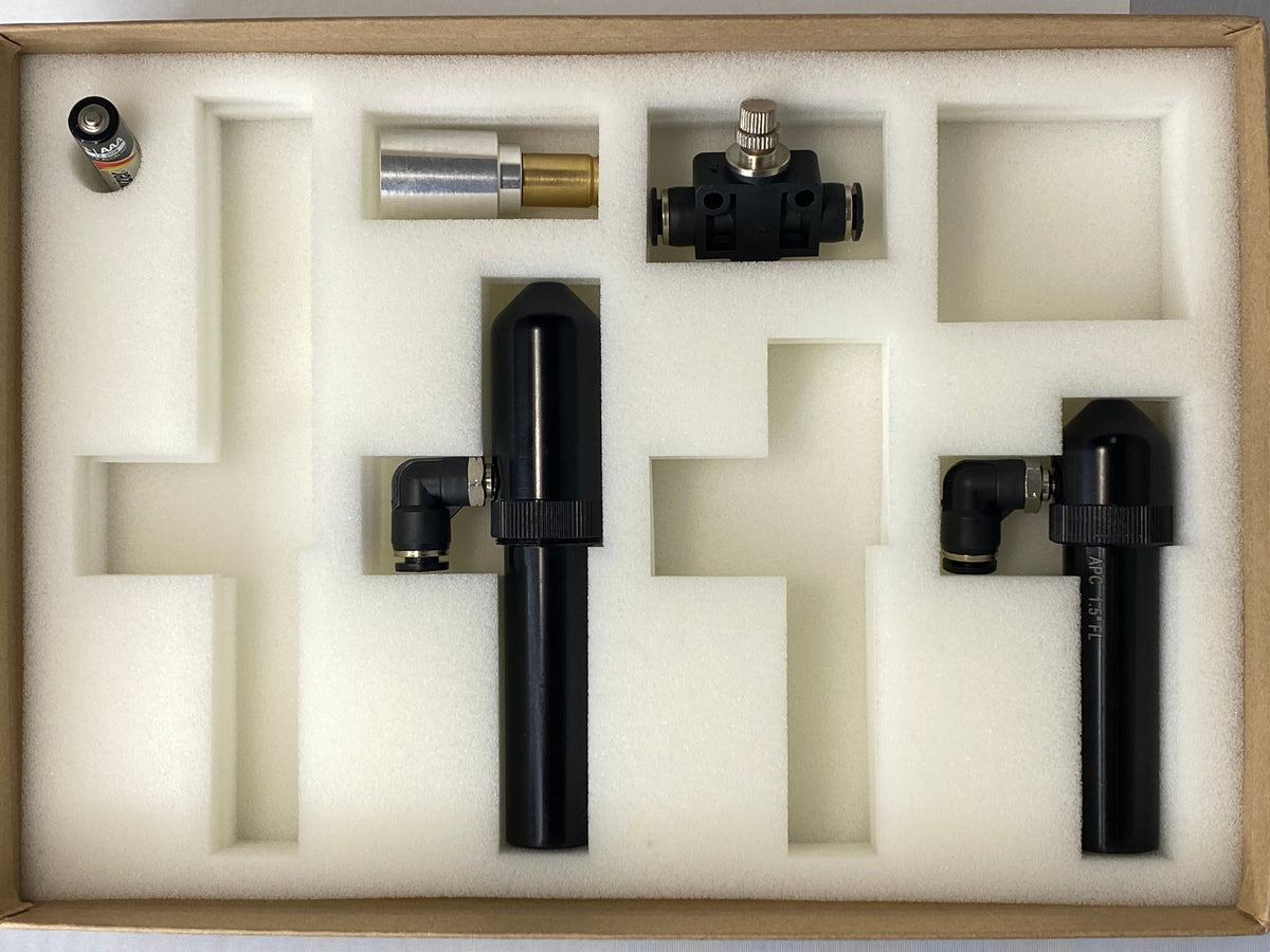 25mm CO2 Laser Lens Tube with ZnSe Focus Lens | 3-Piece & 4-Piece Kits with Alignment Tool