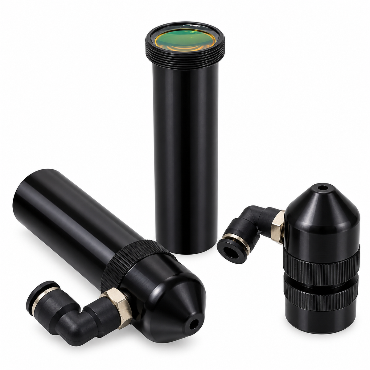 16.15mm Diameter Lens Tube with ZnSe Focus Lens Available Individually or in 3-Piece / 4-Piece Lens Kits with Alignment Tool