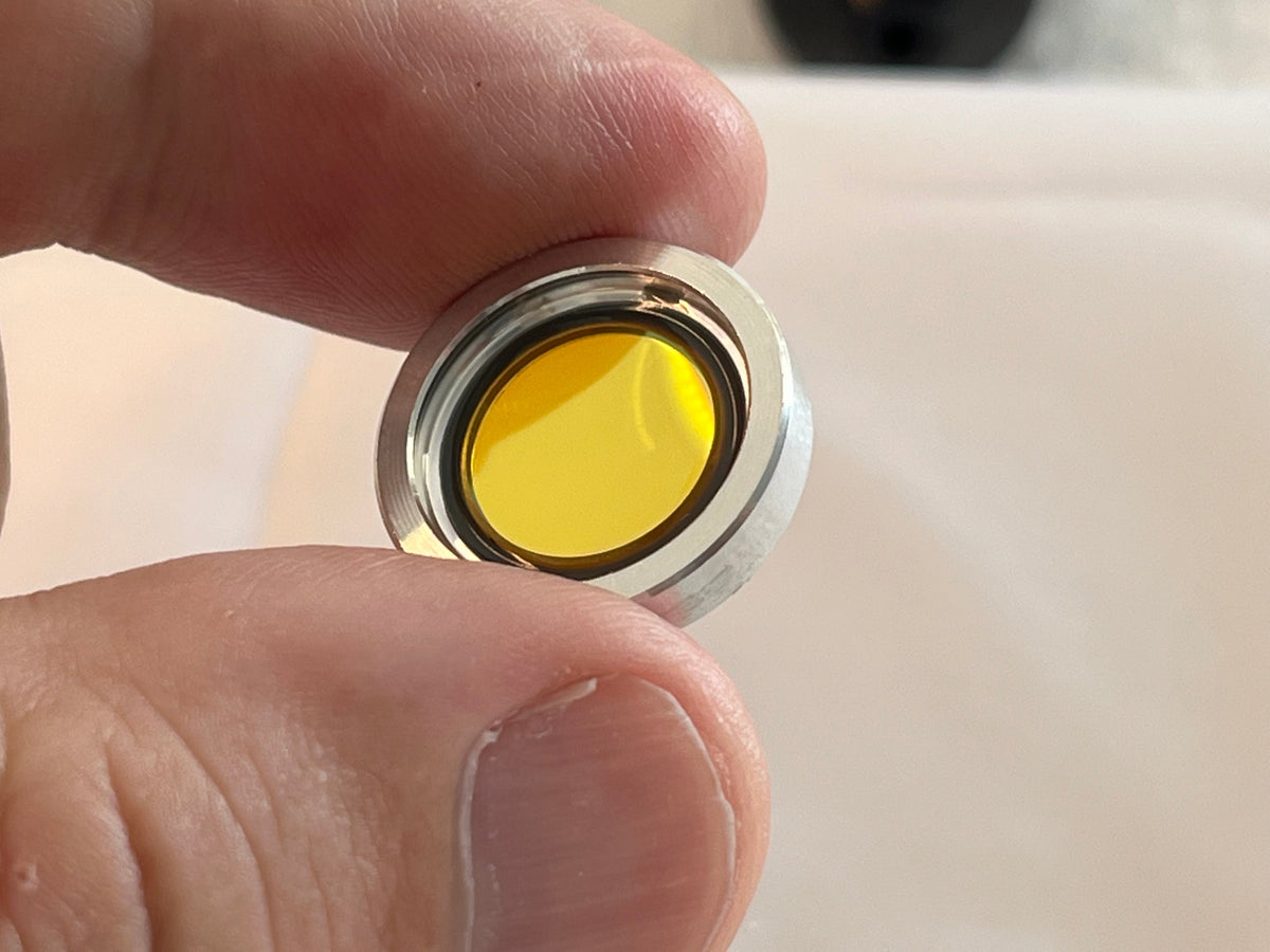 19mm (3/4") ZnSe Focus Lens for CO₂ Laser – 10.6µm – Direct Replacement for 19mm Lenses