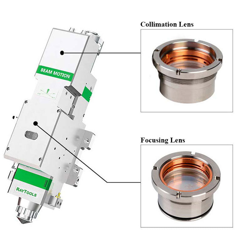 120AG0600A - Fused Silica D30 F155 Collimation Lens Assembly - Replacement part for Raytools® BM111 Fiber Machine