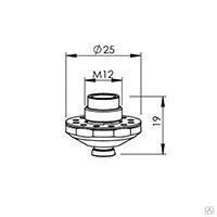 1879940, 1879951, 1879952, 1879953 - Boquilla CoolLine EGL de 1,4-2,3 mm para láser Trumpf®, paquete de 10