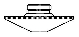 126933 - Nozzle HP 2.3mm for Suitable for use with Trumpf(R) Laser. Pack of 10.