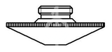 126933 - Nozzle HP 2.3mm for Suitable for use with Trumpf(R) Laser. Pack of 10.