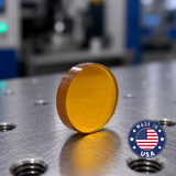 907969 - ZnSe Output Coupler – 25.4mm (1") Diameter x 6mm Thickness – Compatible with Cincinnati® CO₂ Lasers