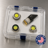 GlowForge® Replacement Bundle, Lens + Mirror Black Window + Silver Window, 100% made in the USA