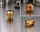NK-Series Copper Double Nozzles suitable for use with Bystronic® laser (10-pack)