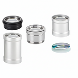 LBH7200-X-APC - Fiber Lens Plano-Convex Standard Lens, Diameter 1.0" (25.4mm) Thickness 0.12" (3.0mm), Focal Length 5.0" (127.0mm). Suitable for Mitsubishi (R) Fiber System. HP