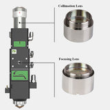 110255AAFBHD0022 - Lente de sílice fundida D28 F125 DCX - Pieza de repuesto para máquina de fibra Raytools® BT230/BM109